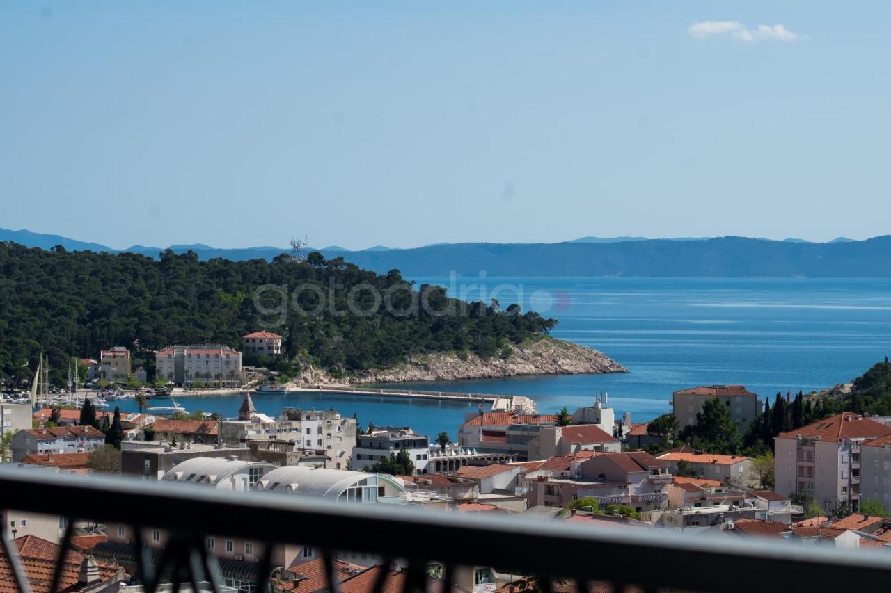 Sea View Apartments Diana Макарска Экстерьер фото